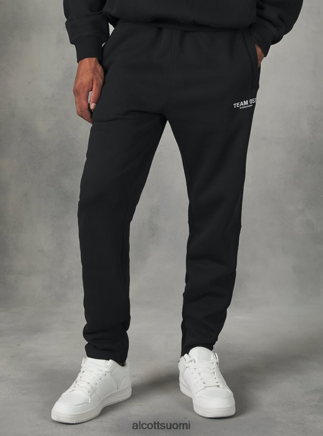 vaatetus fi Alcott miehet lenkkeilyhousut team 053 -printillä bg1 beige tumma HL28P0757