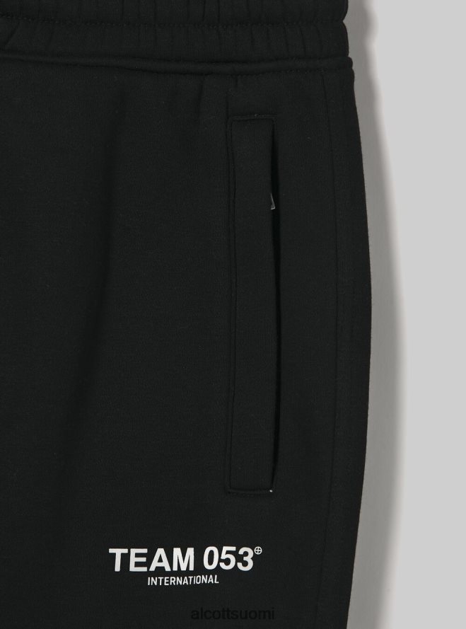 vaatetus fi Alcott miehet lenkkeilyhousut team 053 -printillä bg1 beige tumma HL28P0757