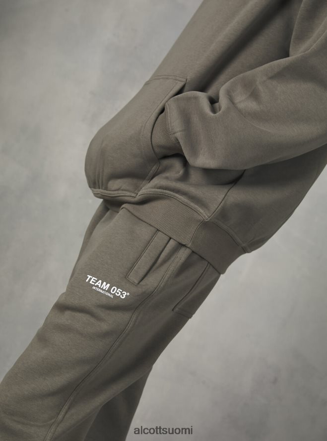 vaatetus fi Alcott miehet lenkkeilyhousut team 053 -printillä bg1 beige tumma HL28P0769