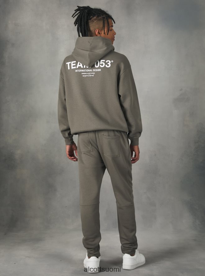 vaatetus fi Alcott miehet lenkkeilyhousut team 053 -printillä bg1 beige tumma HL28P0769