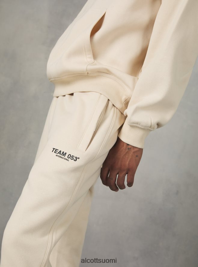 vaatetus fi Alcott miehet lenkkeilyhousut team 053 -printillä bg1 beige tumma HL28P0889