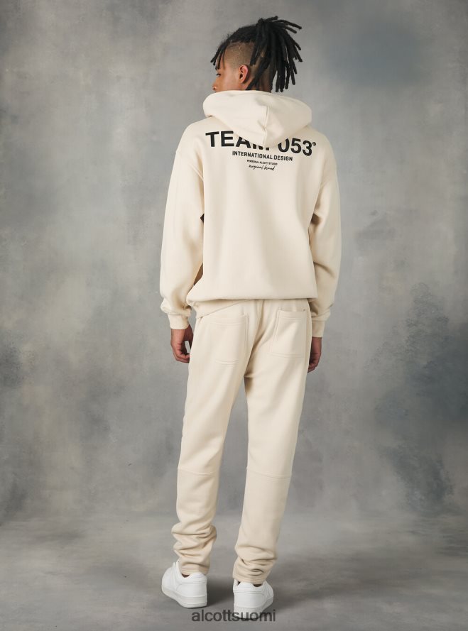 vaatetus fi Alcott miehet lenkkeilyhousut team 053 -printillä bg1 beige tumma HL28P0889