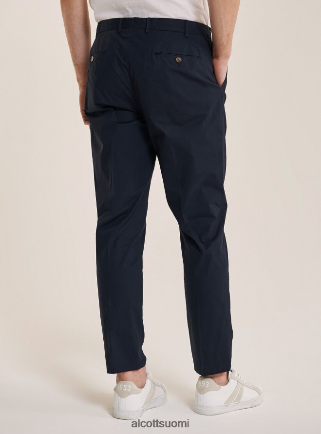 vaatetus fi Alcott miehet pantalone in cotone con doppia pinces na1 laivasto tumma HL28P01120
