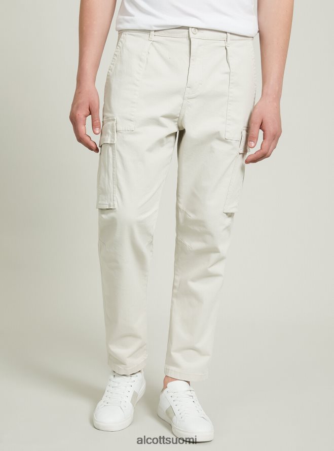 vaatetus fi Alcott miehet pantaloni lasti twill venyttää gy2 harmaa keskikokoinen HL28P0651