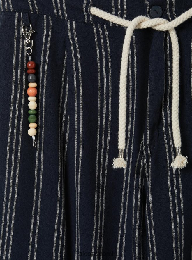 vaatetus fi Alcott miehet pellavasekoitehousut raidallisella kiristysnyörillä na1 laivasto tumma HL28P0702