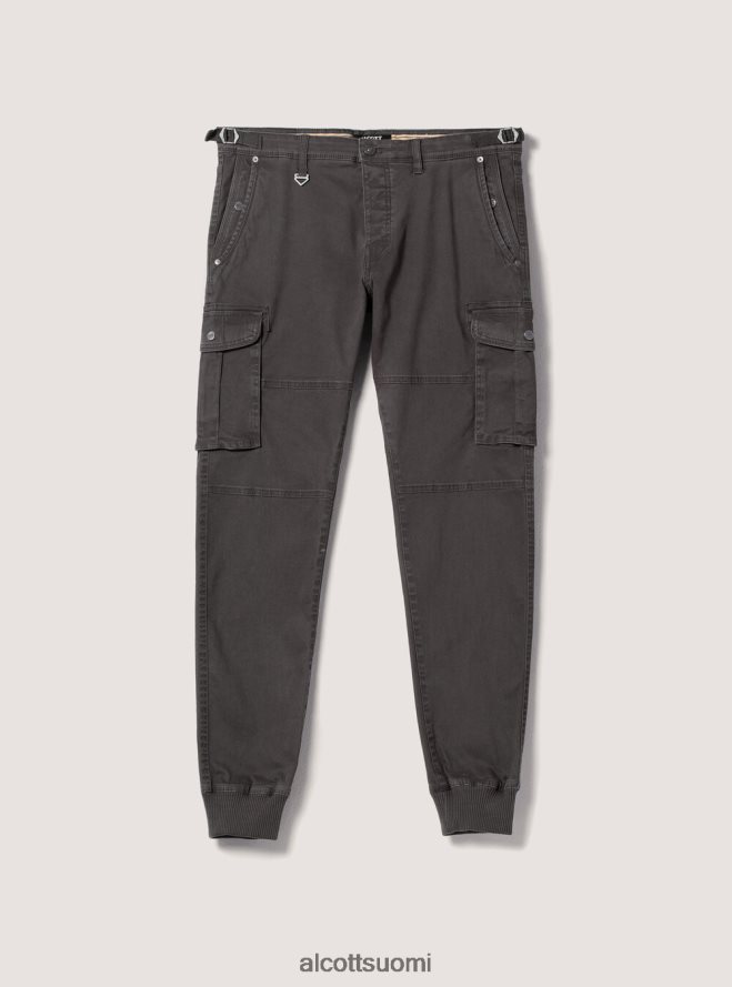 vaatetus fi Alcott miehet puuvillaiset cargo-housut kuminauhalla bg3 beige valo HL28P0795