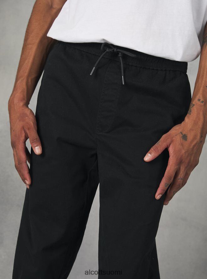 vaatetus fi Alcott miehet puuvillaiset lenkkeilyhousut kuminauhalla ja kiristysnyörillä ky2 kaky medium HL28P0895