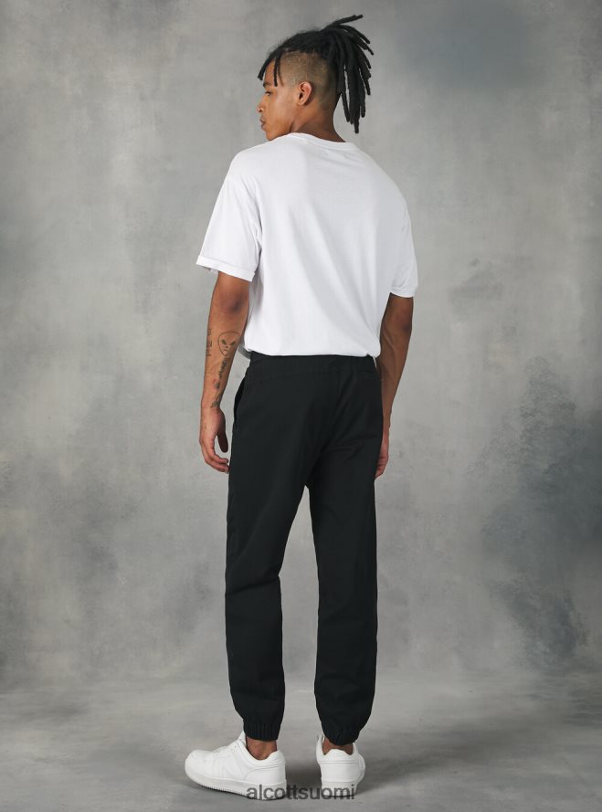 vaatetus fi Alcott miehet puuvillaiset lenkkeilyhousut kuminauhalla ja kiristysnyörillä ky2 kaky medium HL28P0895