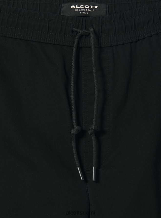 vaatetus fi Alcott miehet puuvillaiset lenkkeilyhousut kuminauhalla ja kiristysnyörillä ky2 kaky medium HL28P0895