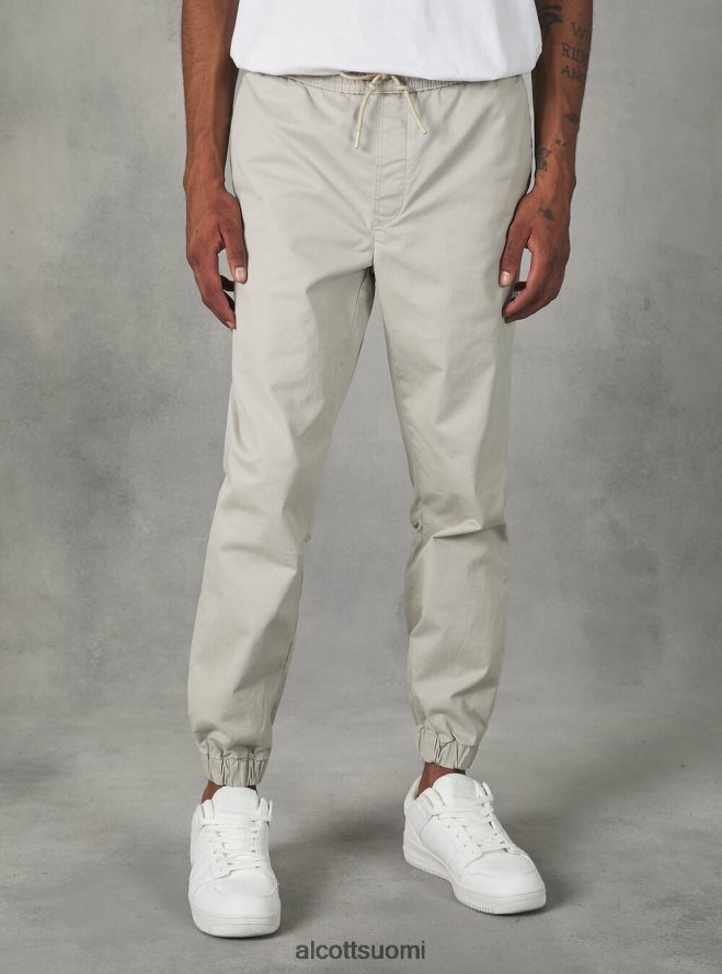 vaatetus fi Alcott miehet puuvillaiset lenkkeilyhousut kuminauhalla ja kiristysnyörillä ky2 kaky medium HL28P0979