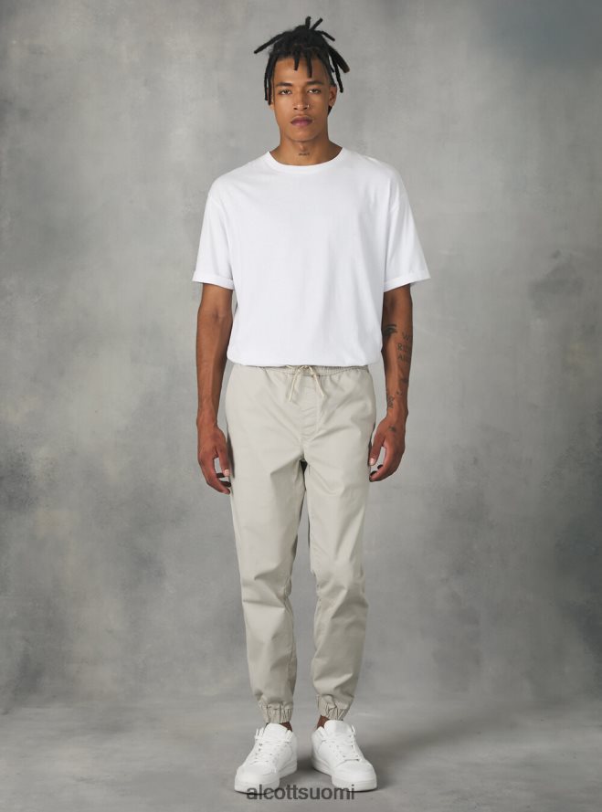 vaatetus fi Alcott miehet puuvillaiset lenkkeilyhousut kuminauhalla ja kiristysnyörillä ky2 kaky medium HL28P0979