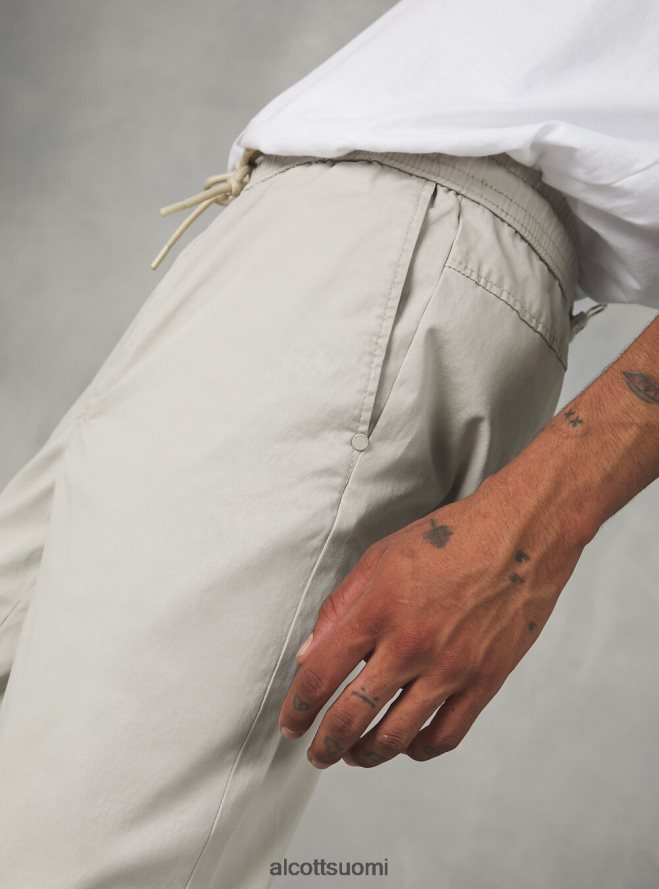 vaatetus fi Alcott miehet puuvillaiset lenkkeilyhousut kuminauhalla ja kiristysnyörillä ky2 kaky medium HL28P0979