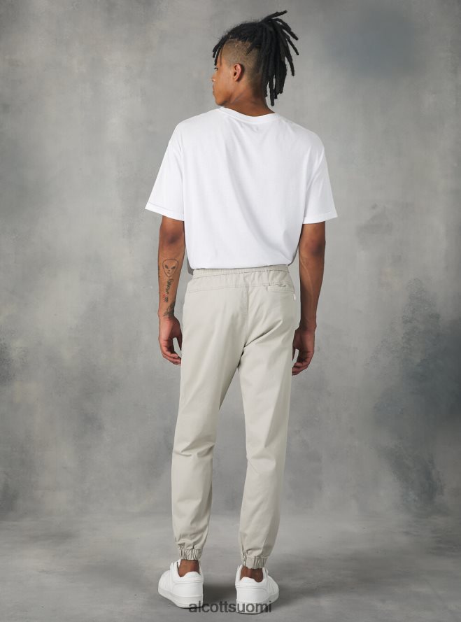 vaatetus fi Alcott miehet puuvillaiset lenkkeilyhousut kuminauhalla ja kiristysnyörillä ky2 kaky medium HL28P0979