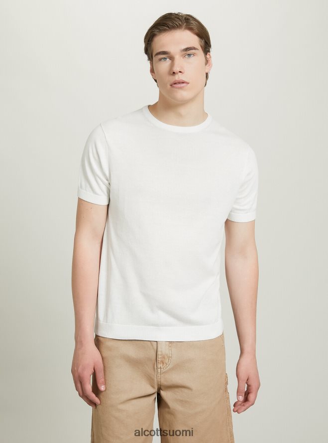 vaatetus fi Alcott miehet lyhythihainen puuvillapusero bk1 musta HL28P0630