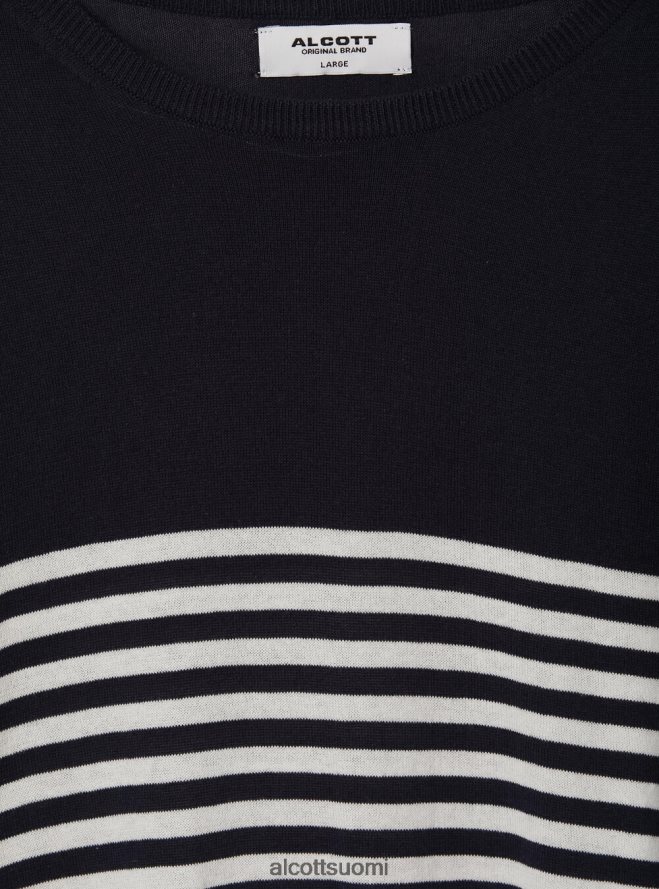 vaatetus fi Alcott miehet lyhythihainen puuvillapusero bk1 musta HL28P0633