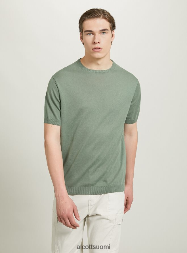 vaatetus fi Alcott miehet lyhythihainen puuvillapusero bk1 musta HL28P0804