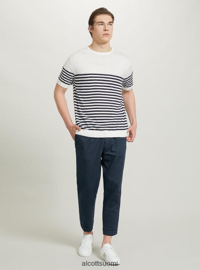 vaatetus fi Alcott miehet lyhythihainen puuvillapusero bk1 musta HL28P0870