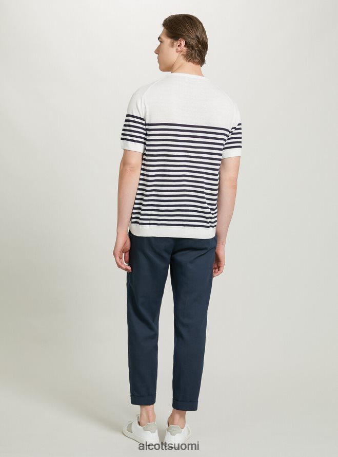 vaatetus fi Alcott miehet lyhythihainen puuvillapusero bk1 musta HL28P0870