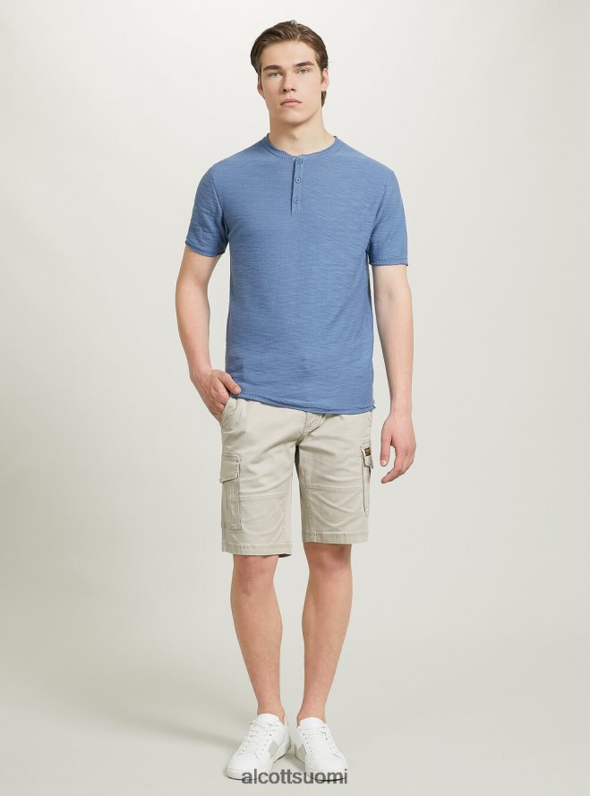 vaatetus fi Alcott miehet lyhythihainen serafinopusero bl2 sininen medium HL28P0635