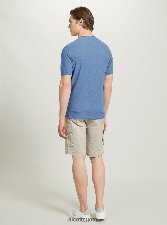 vaatetus fi Alcott miehet lyhythihainen serafinopusero bl2 sininen medium HL28P0635
