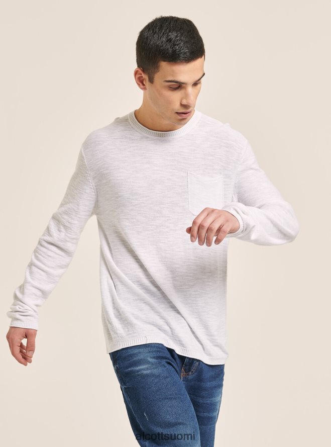 vaatetus fi Alcott miehet villapaita, jossa rullapääntie ja rintatasku bk2 merirosvo musta HL28P01182