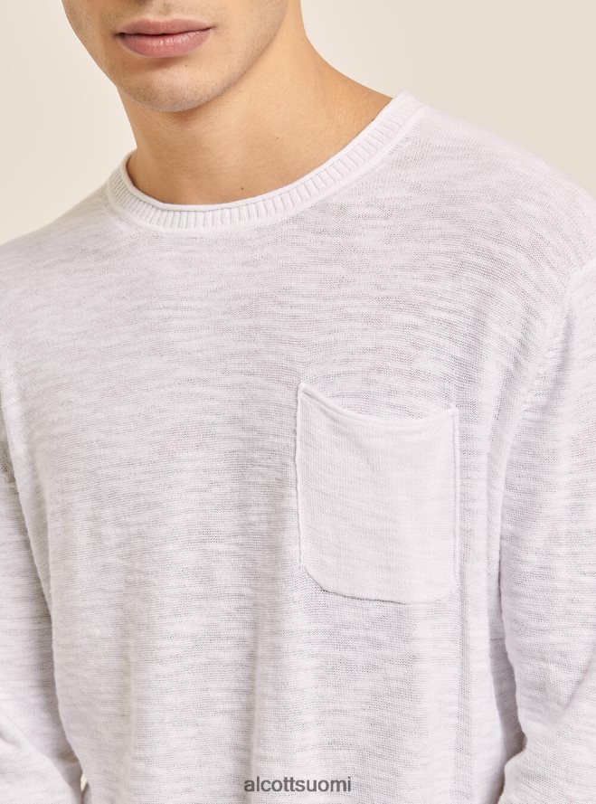 vaatetus fi Alcott miehet villapaita, jossa rullapääntie ja rintatasku bk2 merirosvo musta HL28P01182