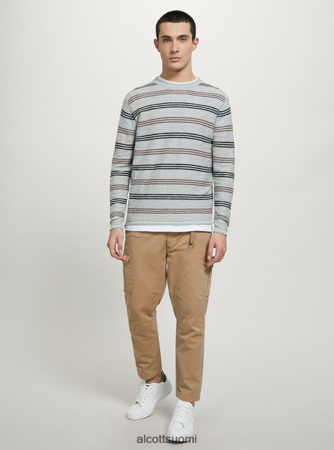 vaatetus fi Alcott miehet villapaita, jossa rullapääntie ja rintatasku bk2 merirosvo musta HL28P01183