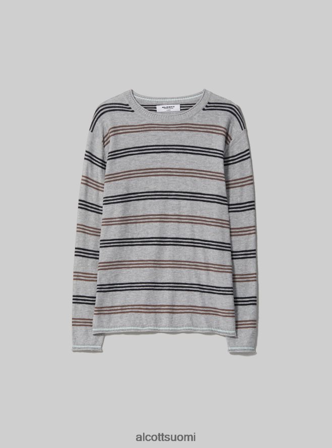 vaatetus fi Alcott miehet villapaita, jossa rullapääntie ja rintatasku bk2 merirosvo musta HL28P01183