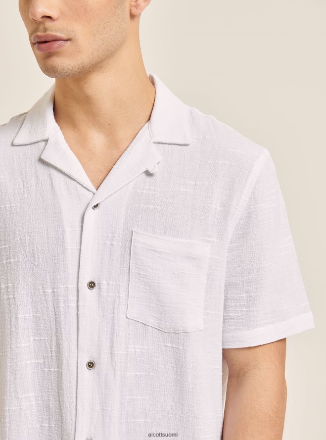 vaatetus fi Alcott miehet camicia collo keilailu misto con taschinossa wh1 luonnonvalkoinen HL28P01090
