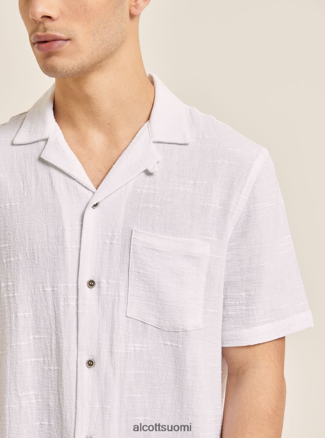 vaatetus fi Alcott miehet camicia collo keilailu misto con taschinossa wh1 luonnonvalkoinen HL28P01090