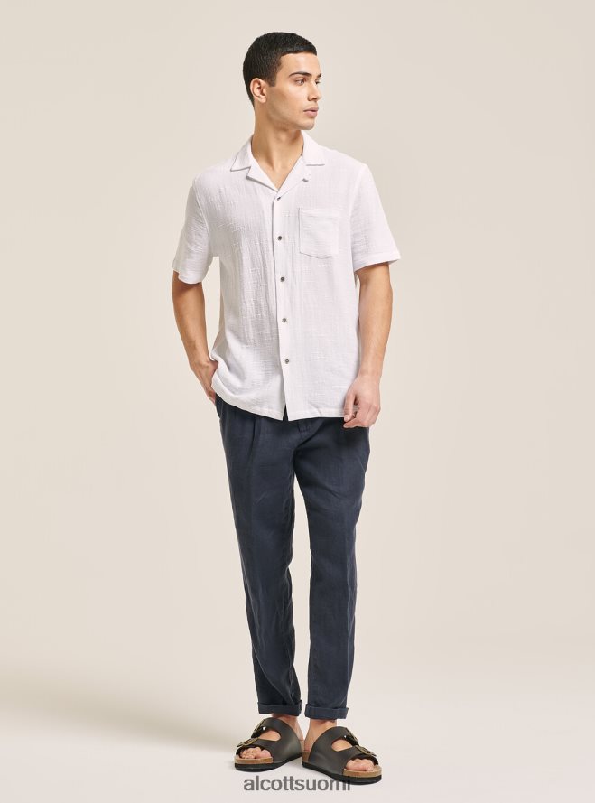 vaatetus fi Alcott miehet camicia collo keilailu misto con taschinossa wh1 luonnonvalkoinen HL28P01090