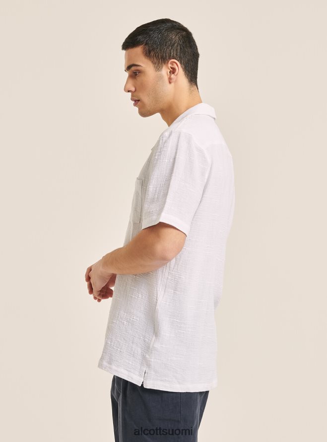 vaatetus fi Alcott miehet camicia collo keilailu misto con taschinossa wh1 luonnonvalkoinen HL28P01090