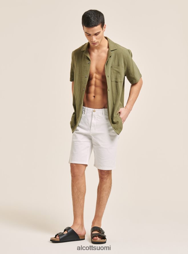 vaatetus fi Alcott miehet camicia collo keilailu misto con taschinossa wh1 luonnonvalkoinen HL28P0820