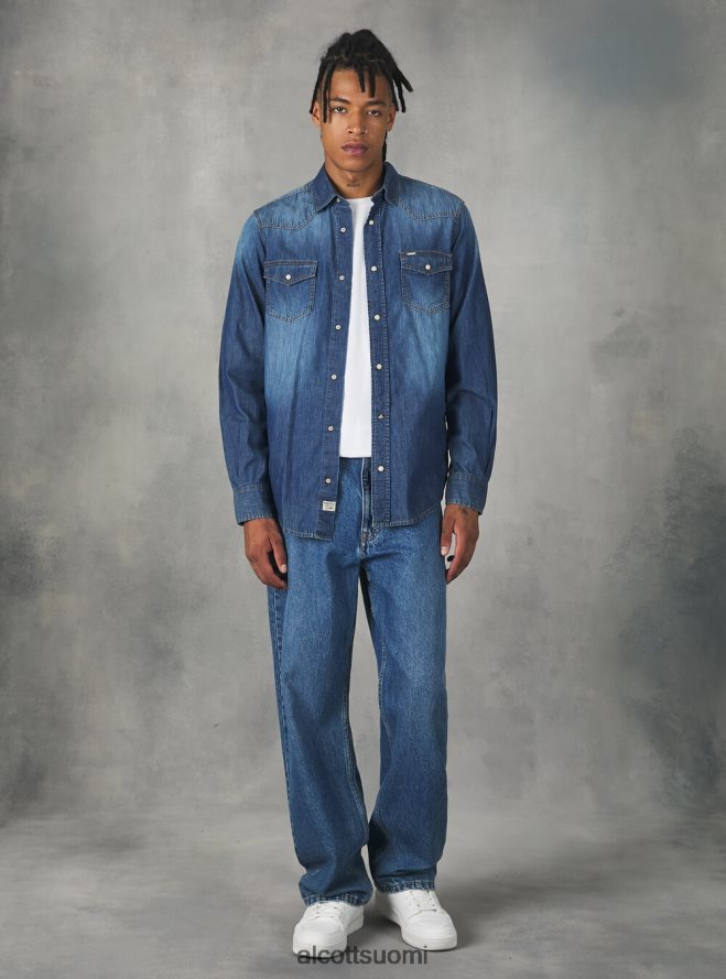 vaatetus fi Alcott miehet farkkupaita musta HL28P0887