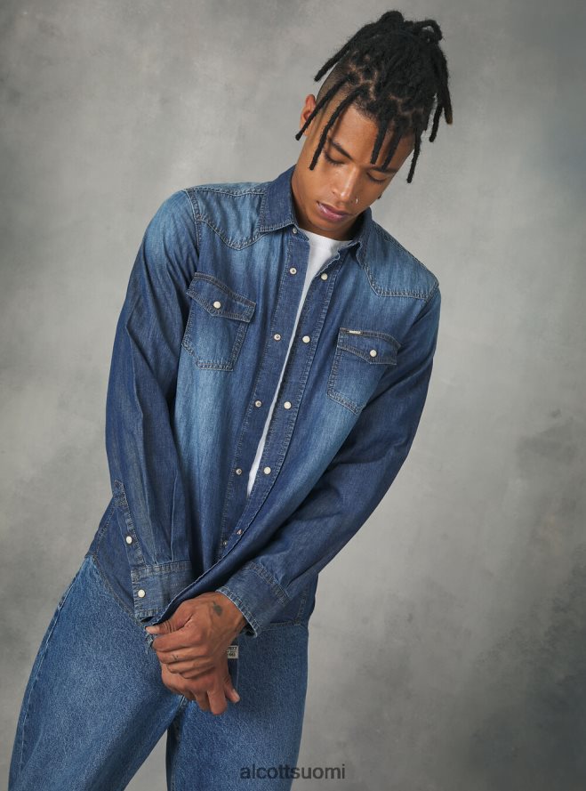 vaatetus fi Alcott miehet farkkupaita musta HL28P0887