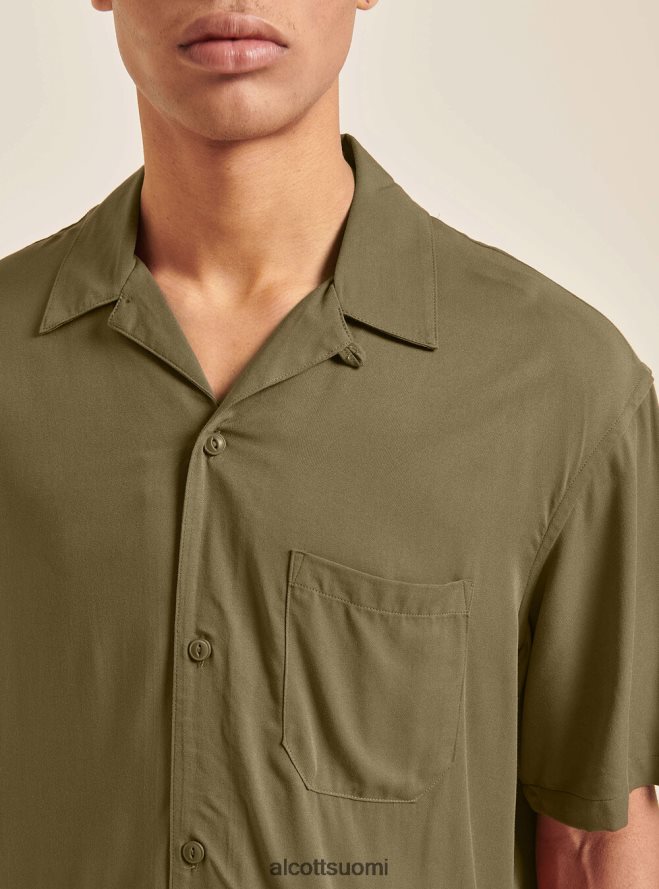 vaatetus fi Alcott miehet lyhythihainen paita keilakaulus c322 bordeaux HL28P01088