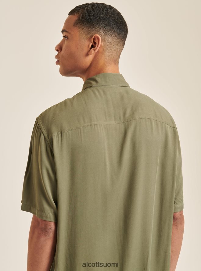 vaatetus fi Alcott miehet lyhythihainen paita keilakaulus c322 bordeaux HL28P01088