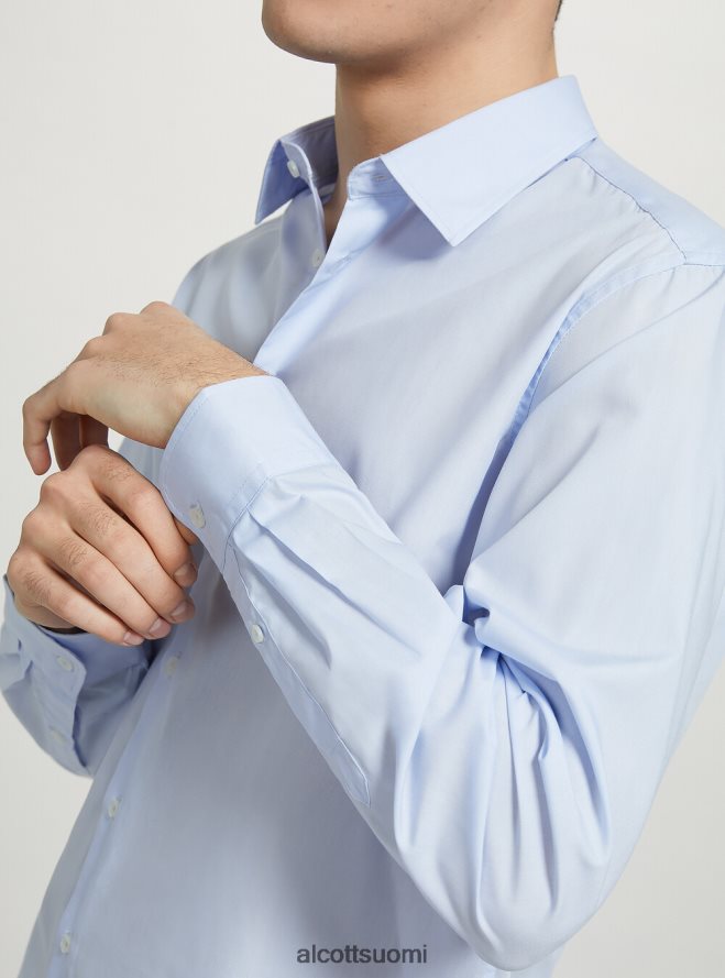 vaatetus fi Alcott miehet pitkähihainen paita taivaansininen HL28P01027