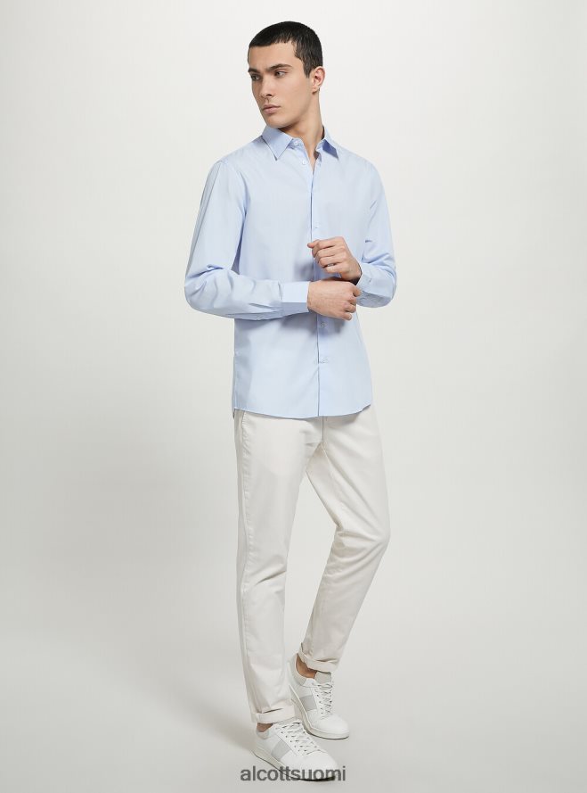 vaatetus fi Alcott miehet pitkähihainen paita taivaansininen HL28P01027