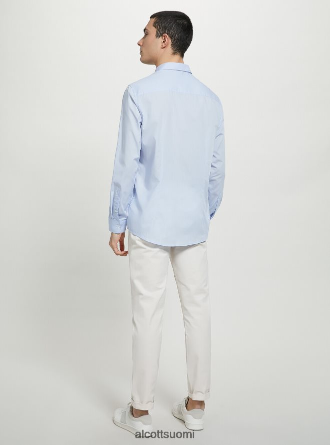 vaatetus fi Alcott miehet pitkähihainen paita taivaansininen HL28P01027