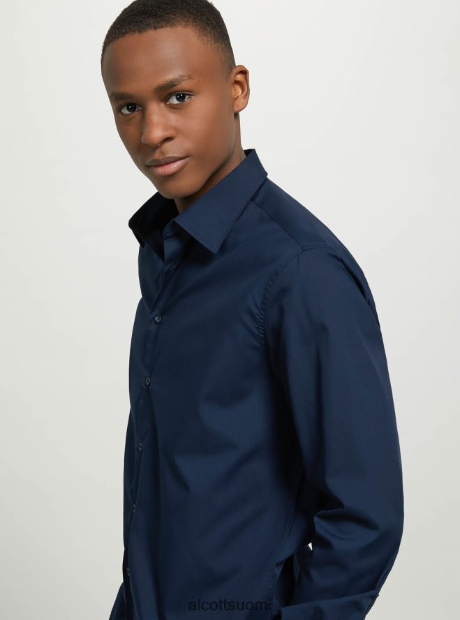 vaatetus fi Alcott miehet pitkähihainen paita taivaansininen HL28P01187