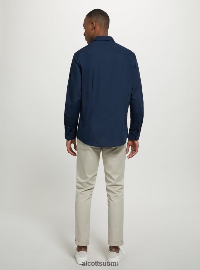 vaatetus fi Alcott miehet pitkähihainen paita taivaansininen HL28P01187