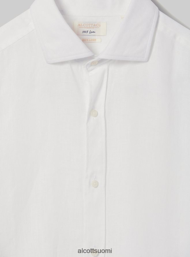 vaatetus fi Alcott miehet pitkähihainen puhdas pellavapaita az3 azurre valo HL28P0707