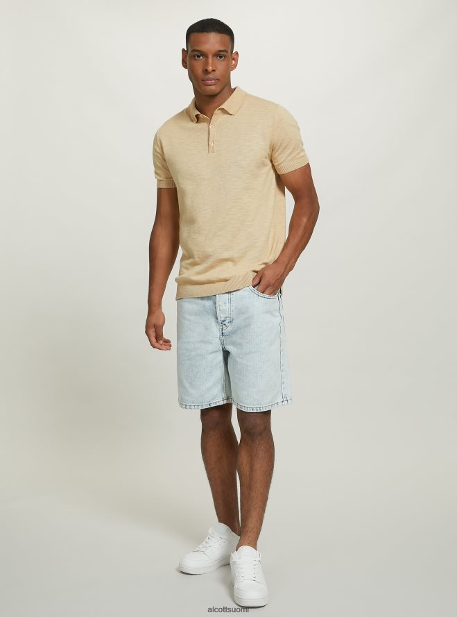 vaatetus fi Alcott miehet poolopusero bg3 beige valo HL28P0920