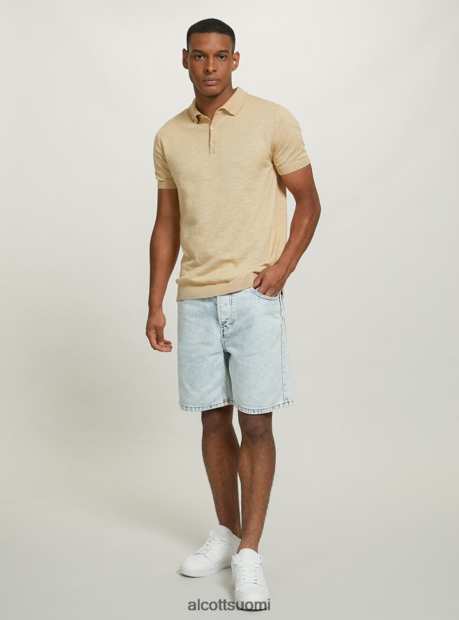 vaatetus fi Alcott miehet poolopusero bg3 beige valo HL28P0920