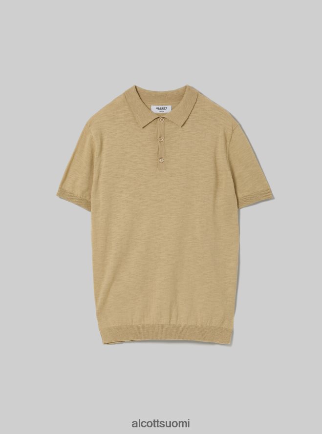 vaatetus fi Alcott miehet poolopusero bg3 beige valo HL28P0920