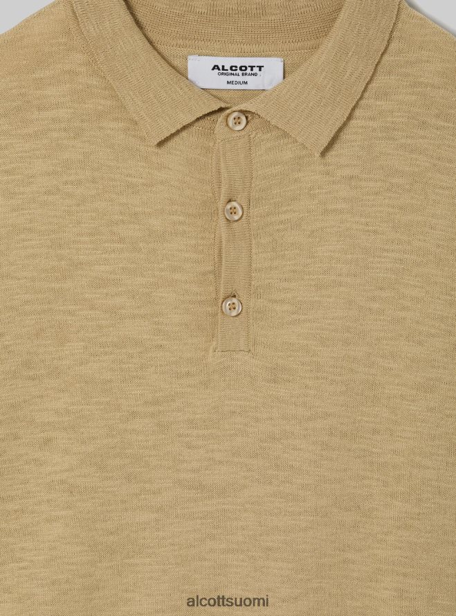 vaatetus fi Alcott miehet poolopusero bg3 beige valo HL28P0920