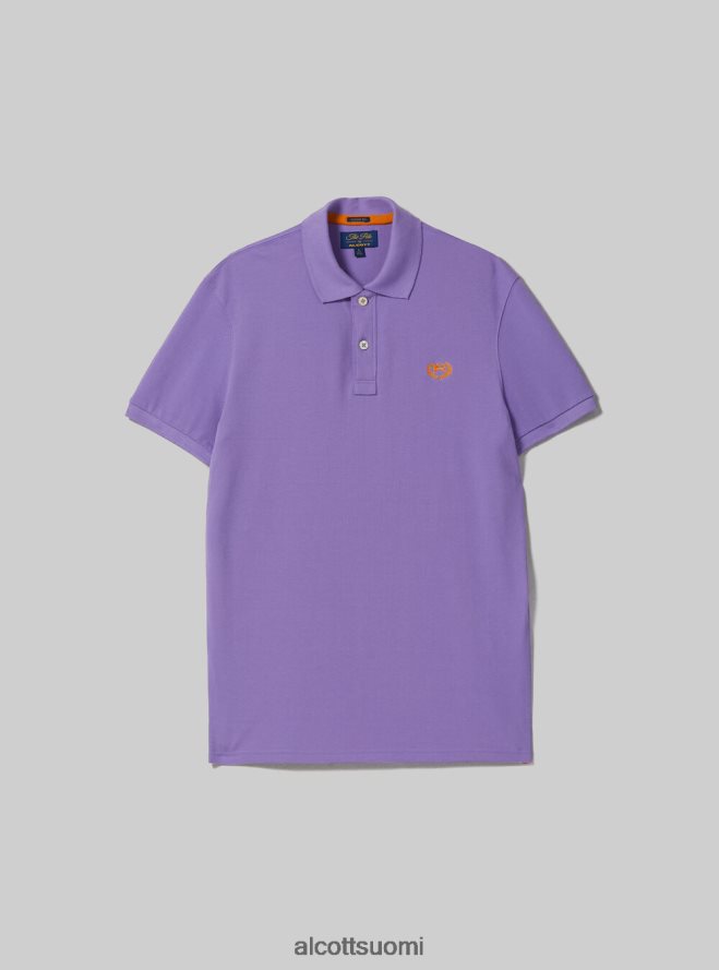 vaatetus fi Alcott miehet puuvillainen pikee poolopaita brodeerauksella wh3 valkoinen HL28P01023