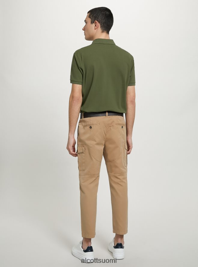 vaatetus fi Alcott miehet puuvillainen pikee poolopaita brodeerauksella wh3 valkoinen HL28P01159