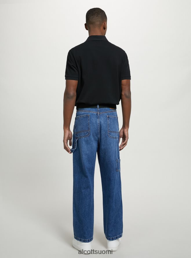 vaatetus fi Alcott miehet puuvillainen pikee poolopaita brodeerauksella wh3 valkoinen HL28P0669